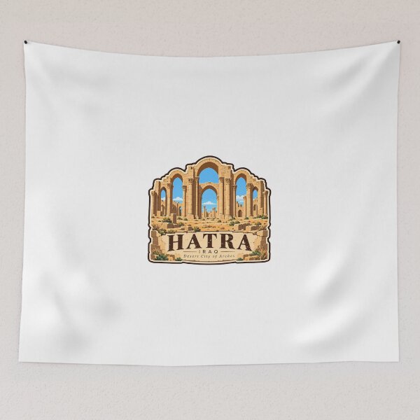 Item preview, Hatra Iraq Desert City Of Arches Ancient History Travel Souvenir designed and sold by JonesFlora2025.