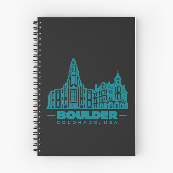 Item preview, Boulder Colorado USA Line Art Landmark Poster designed and sold by CMYKStudio.