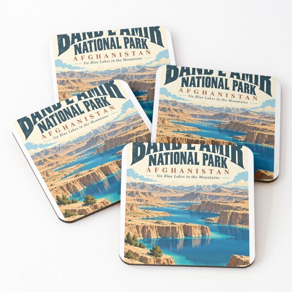 Item preview, Band-E Amir National Park Afghanistan Six Blue Lakes In The Mountains Travel Adventure Wanderlust designed and sold by NeedForParks.