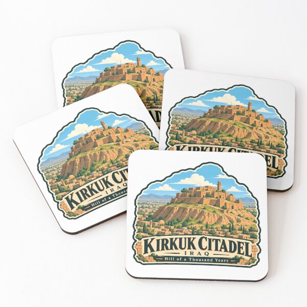 Item preview, Kirkuk Citadel Iraq Hill Of A Thousand Years Iraqi Heritage Travel Landmark designed and sold by JonesFlora2025.