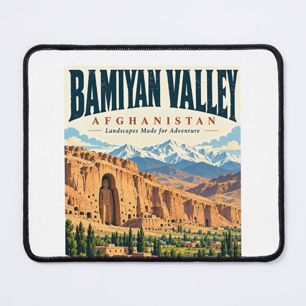 Item preview, Bamiyan Valley Afghanistan Landscapes Made For Adventure Travel Explorer designed and sold by NeedForParks.