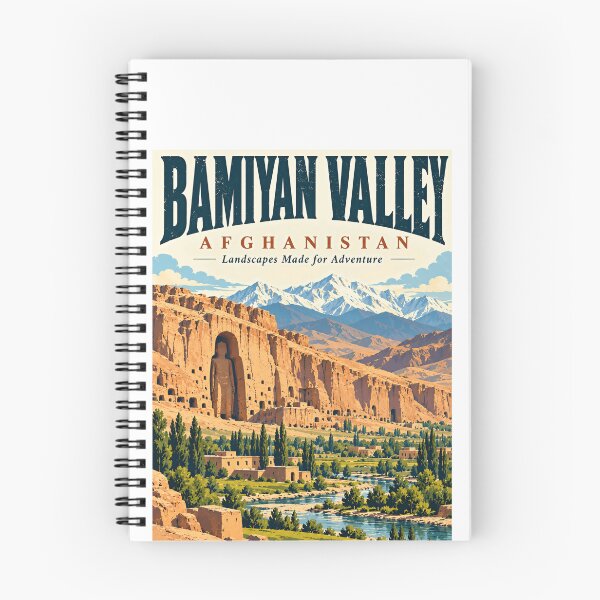 Item preview, Bamiyan Valley Afghanistan Landscapes Made For Adventure Travel Explorer designed and sold by NeedForParks.