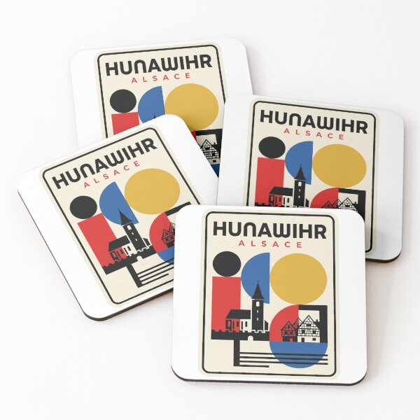Item preview, Retro Hunawihr Bauhaus Geometric Skyline designed and sold by k3rstman1.