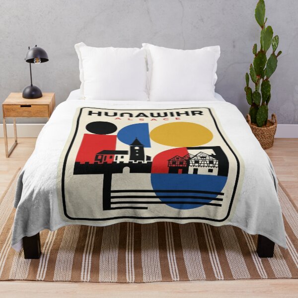 Item preview, Retro Hunawihr Bauhaus Geometric Skyline designed and sold by k3rstman1.