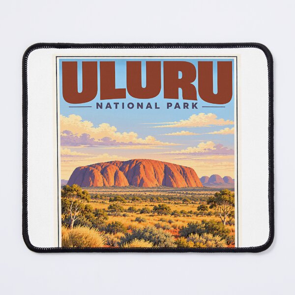 Item preview, Uluru National Park Australia Travel Souvenir Vacation Explorer designed and sold by NightGlyph.