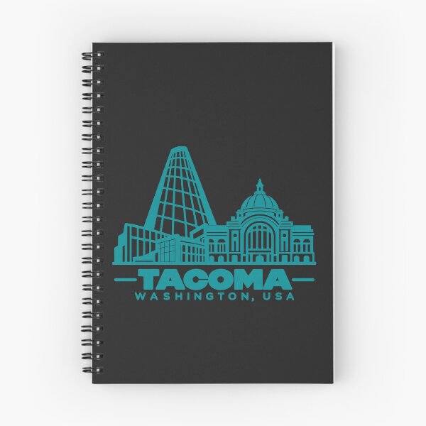 Item preview, Tacoma Washington USA Line Art Coastline Poster designed and sold by CMYKStudio.
