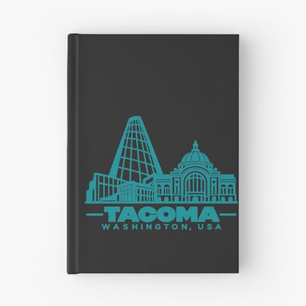 Item preview, Tacoma Washington USA Line Art Coastline Poster designed and sold by CMYKStudio.