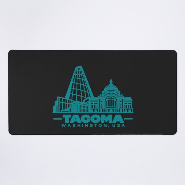 Item preview, Tacoma Washington USA Line Art Coastline Poster designed and sold by CMYKStudio.