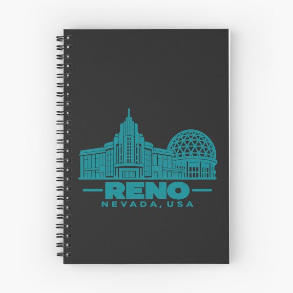 Item preview, Reno Nevada USA Line Art Landmark Poster designed and sold by CMYKStudio.