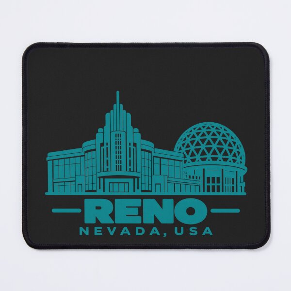 Item preview, Reno Nevada USA Line Art Landmark Poster designed and sold by CMYKStudio.