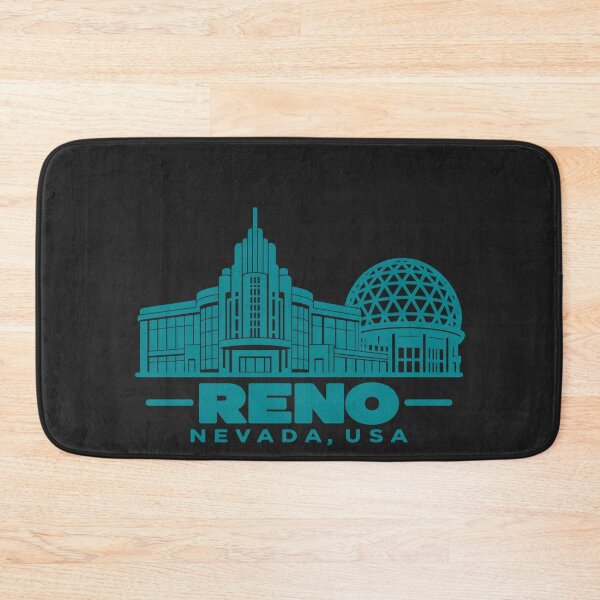 Item preview, Reno Nevada USA Line Art Landmark Poster designed and sold by CMYKStudio.