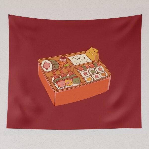 Item preview, Kitty Bento Box designed and sold by Tobe Fonseca®.