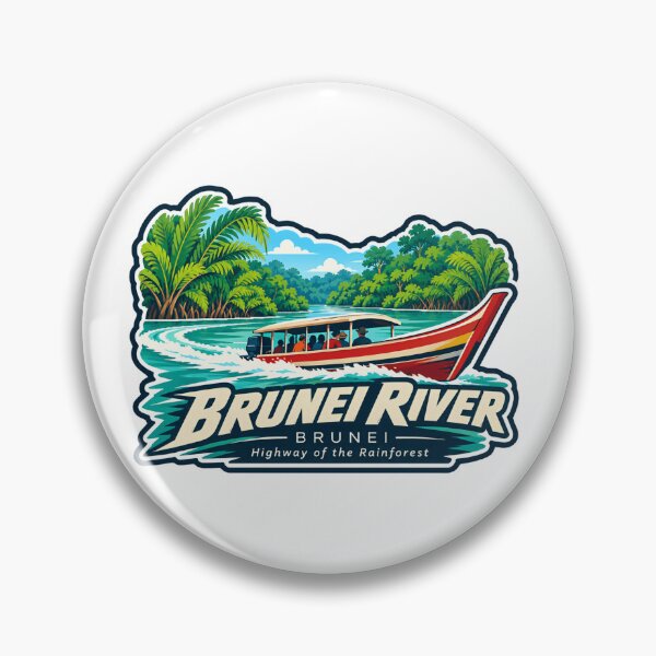 Item preview, Brunei River Brunei Highway Of The Rainforest Southeast Asia Travel Vacation designed and sold by Simsimah26Parks.