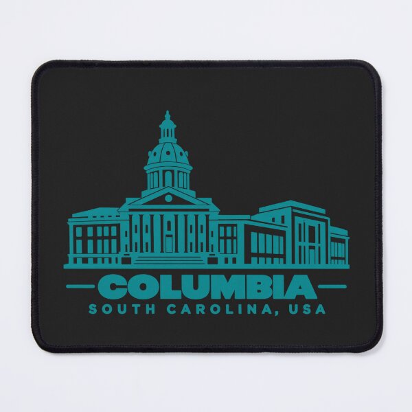 Item preview, Columbia South Carolina USA Line Art Landmark Poster designed and sold by CMYKStudio.