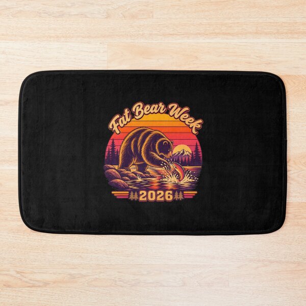 Item preview, fat bear week 2026 vintage grizzly bear wildlife nature designed and sold by Lockcownmz.