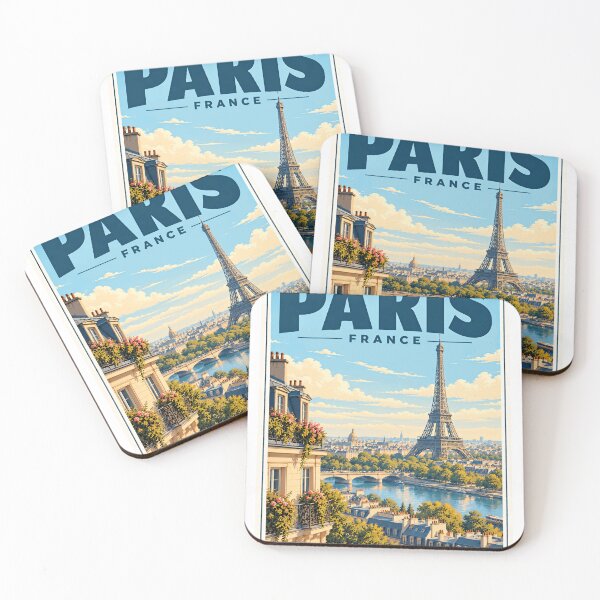 Item preview, Paris France Eiffel Tower City Travel Lover designed and sold by NeedForParks.