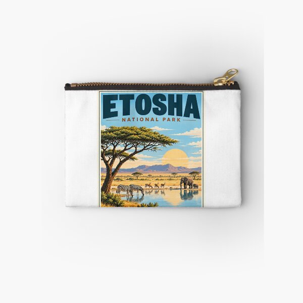 Item preview, Etosha National Park Namibia African Wildlife Safari Travel designed and sold by NightGlyph.