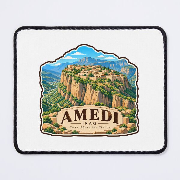 Item preview, Amedi Iraq Town Above The Clouds Iraqi Heritage Souvenir designed and sold by Simsimah26Parks.