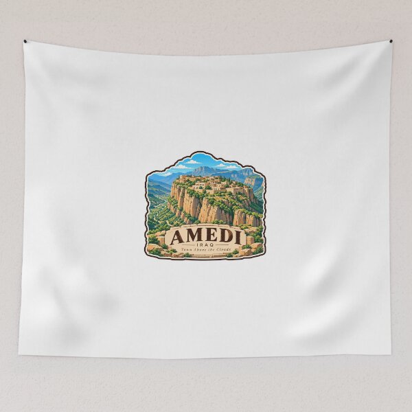 Item preview, Amedi Iraq Town Above The Clouds Iraqi Heritage Souvenir designed and sold by Simsimah26Parks.