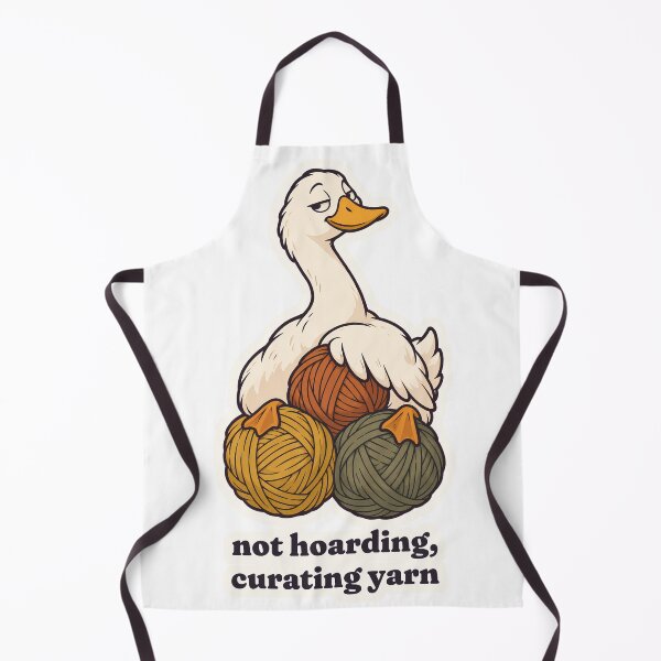 Item preview, Smug Goose Not Hoarding Curating Yarn Stash designed and sold by OuqCreations.