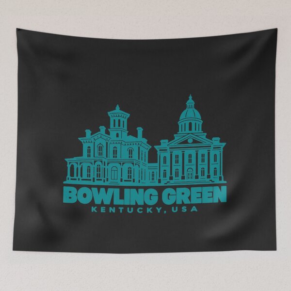 Item preview, Bowling Green Kentucky USA Line Art Landmark Poster designed and sold by CMYKStudio.