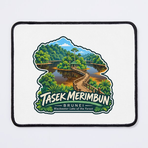 Item preview, Tasek Merimbun Brunei Blackwater Lake Of The Forest Travel Destination designed and sold by Simsimah26Parks.