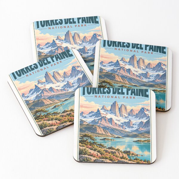 Item preview, Torres Del Paine National Park Chile Travel Hiking Adventure Souvenir designed and sold by NeedForParks.
