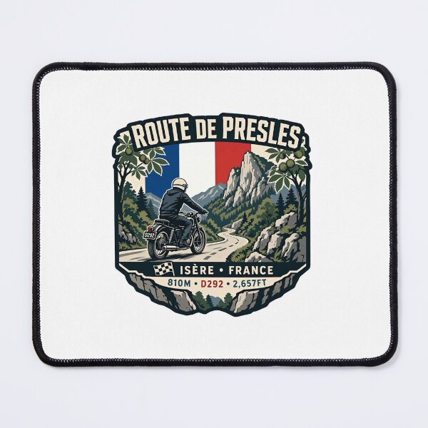 Item preview, Route De Presles Isère France Motorcycle Biker Scenic Road designed and sold by Simsimah26Parks.