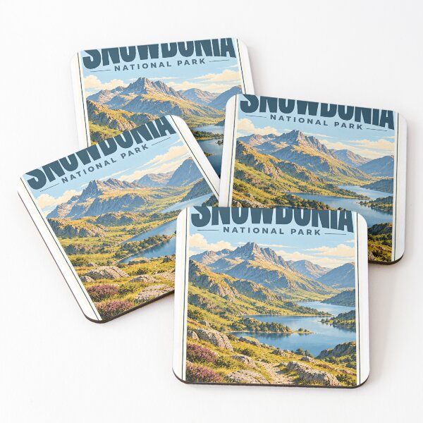 Item preview, Snowdonia National Park Wales Travel Hiking Outdoors designed and sold by NightGlyph.