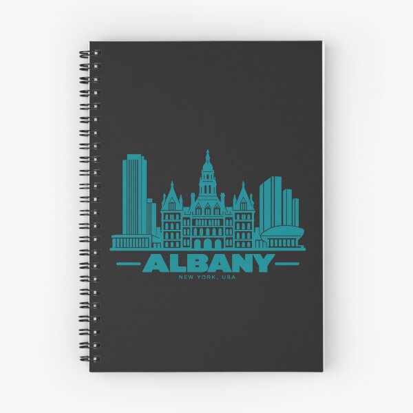 Item preview, Albany New York USA Line Art Landmark Poster designed and sold by CMYKStudio.