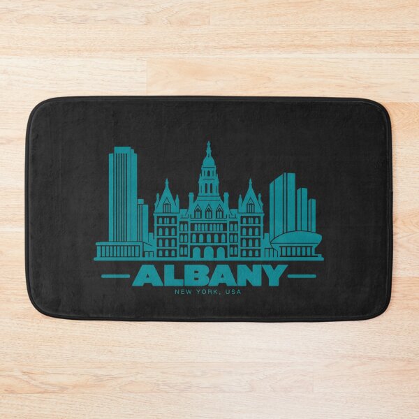 Item preview, Albany New York USA Line Art Landmark Poster designed and sold by CMYKStudio.