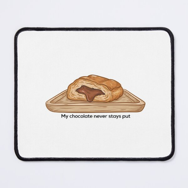 Item preview, Chocolate Cracked Pastry Illustration designed and sold by NiftyWrx.