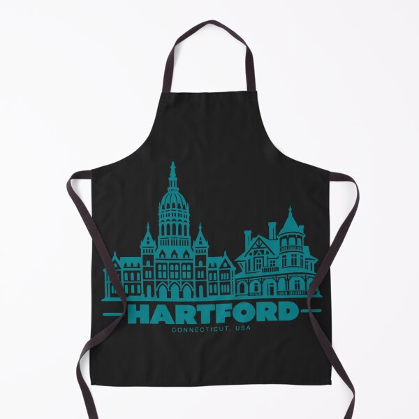 Item preview, Hartford Connecticut USA Line Art Landmark Poster designed and sold by CMYKStudio.