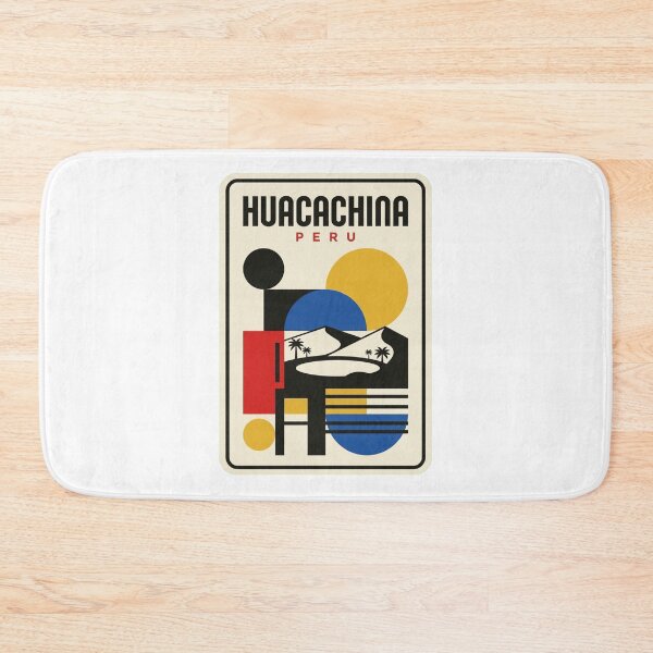 Item preview, Retro Huacachina Bauhaus Geometric Skyline designed and sold by k3rstman1.