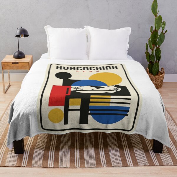 Item preview, Retro Huacachina Bauhaus Geometric Skyline designed and sold by k3rstman1.