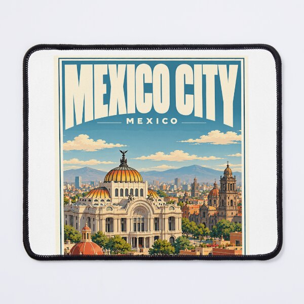 Item preview, Mexico City Mexico Travel Destination Tourist Souvenir designed and sold by NightGlyph.