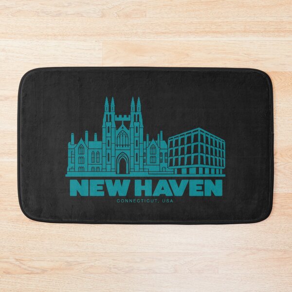 Item preview, New Haven Connecticut USA Line Art Landmark Poster designed and sold by CMYKStudio.