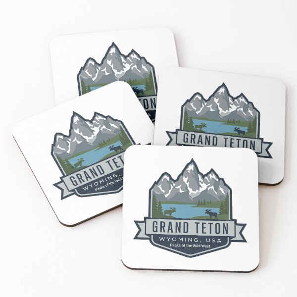 Item preview, Grand Teton Wyoming USA Peaks Of The Wild West National Park Travel Explorer designed and sold by Simsimah26Parks.