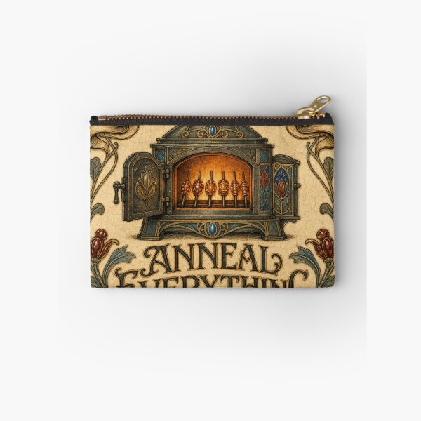 Item preview, Anneal Everything Annealing Glass Lampwork Bead Kiln Badge designed and sold by BoosterShop.