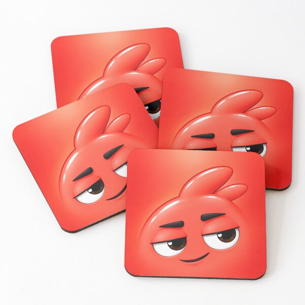 Artikelvorschau, Leo SMH – Freches rotes Kawaii-Monster entworfen und verkauft von Carcasion.