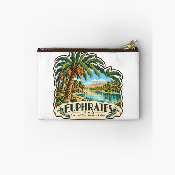 Item preview, Euphrates Iraq Land Of Ten Million Palms Iraqi Heritage Travel Geography designed and sold by RetroMini2026.