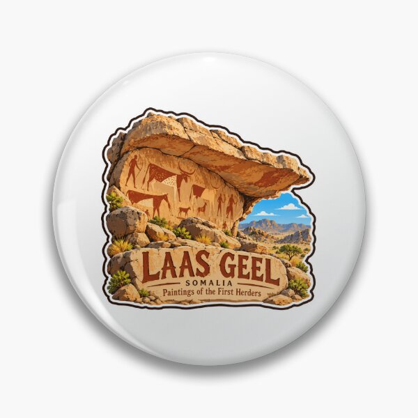 Item preview, Laas Geel Somalia Paintings Of The First Herders Ancient Rock Art History Archaeology designed and sold by JonesFlora2025.