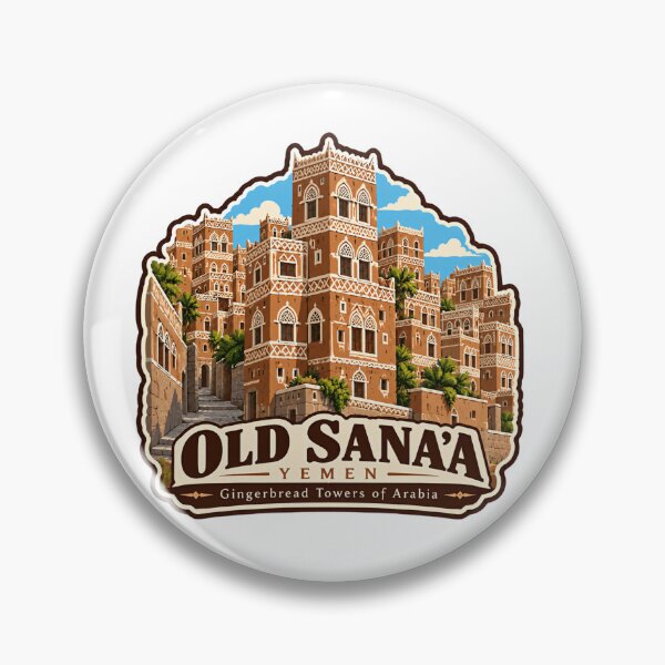 Item preview, Old Sana'a Yemen Gingerbread Towers Of Arabia Architecture Travel Heritage designed and sold by Simsimah26Parks.