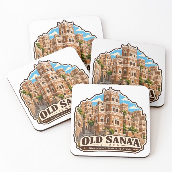Item preview, Old Sana'a Yemen Gingerbread Towers Of Arabia Architecture Travel Heritage designed and sold by Simsimah26Parks.