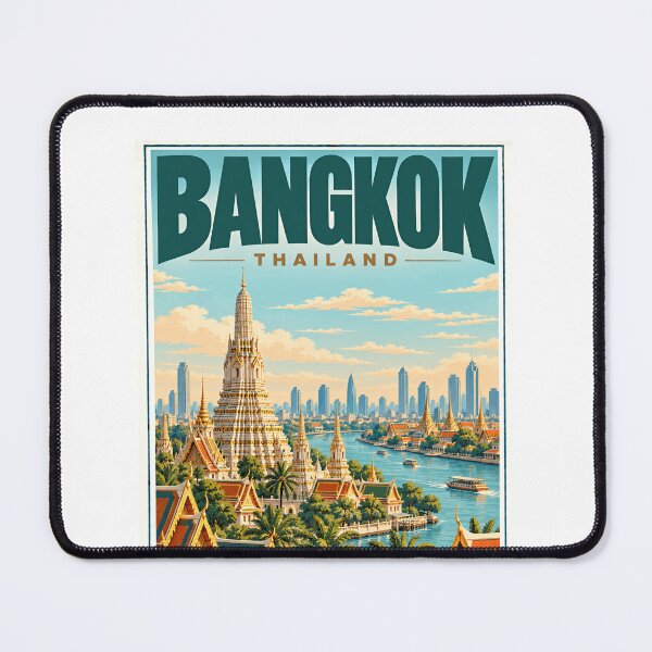 Item preview, Bangkok Thailand Travel Souvenir Tourist designed and sold by NeedForParks.