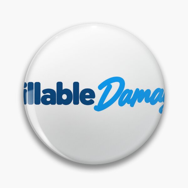 Item preview, Billable Damage Engineering Humor Blue Typography designed and sold by JAQSCOMICS.