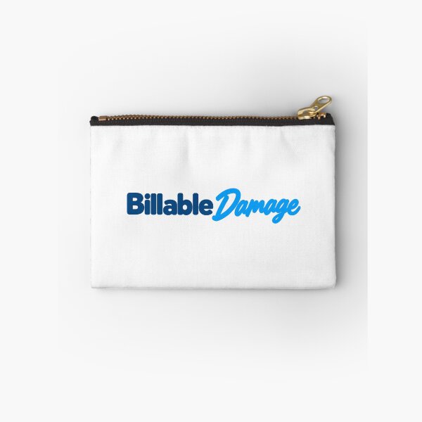 Item preview, Billable Damage Engineering Humor Blue Typography designed and sold by JAQSCOMICS.