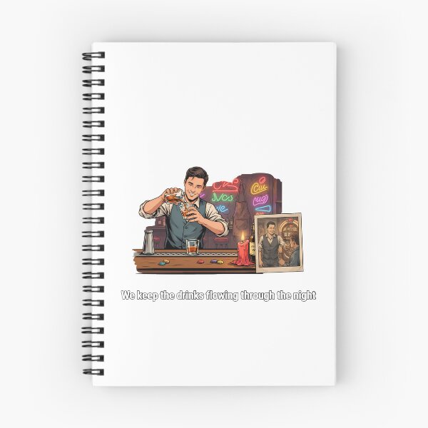 Item preview, Nostalgic Bar Night designed and sold by NiftyWrx.