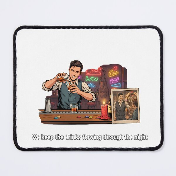 Item preview, Nostalgic Bar Night designed and sold by NiftyWrx.