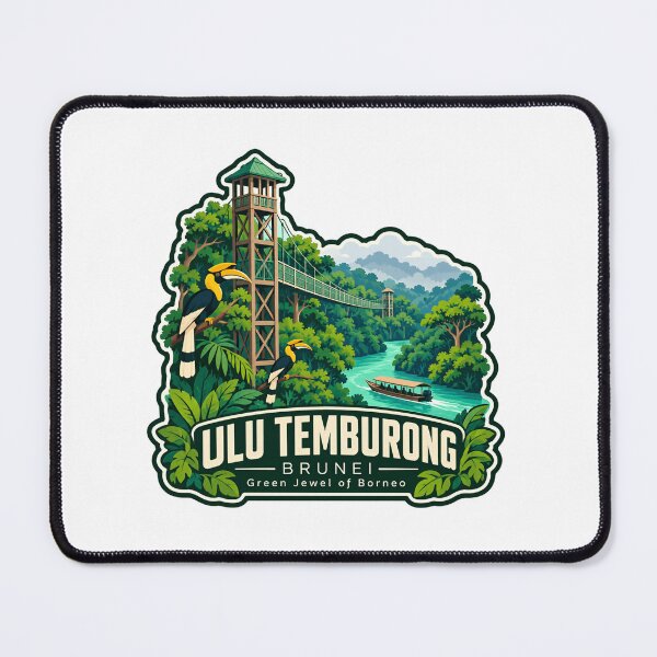 Item preview, Ulu Temburong Brunei Green Jewel Of Borneo National Park Travel Souvenir designed and sold by Simsimah26Parks.